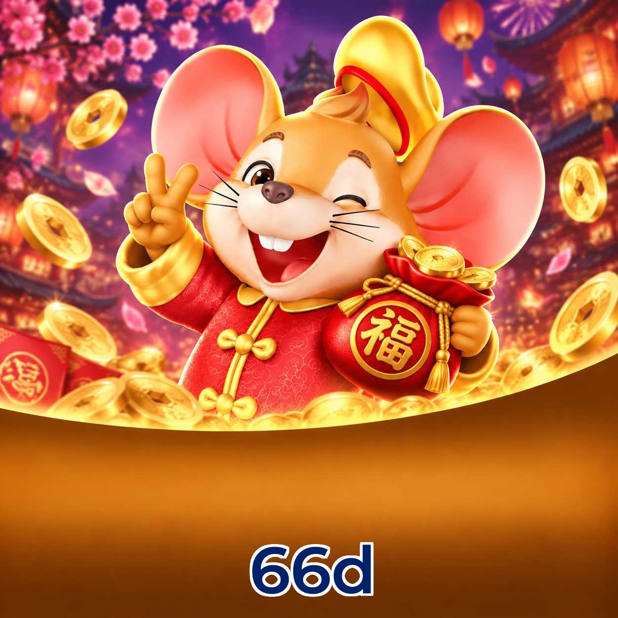 Catálogo de slots da 66d com RTP médio de 96,52%